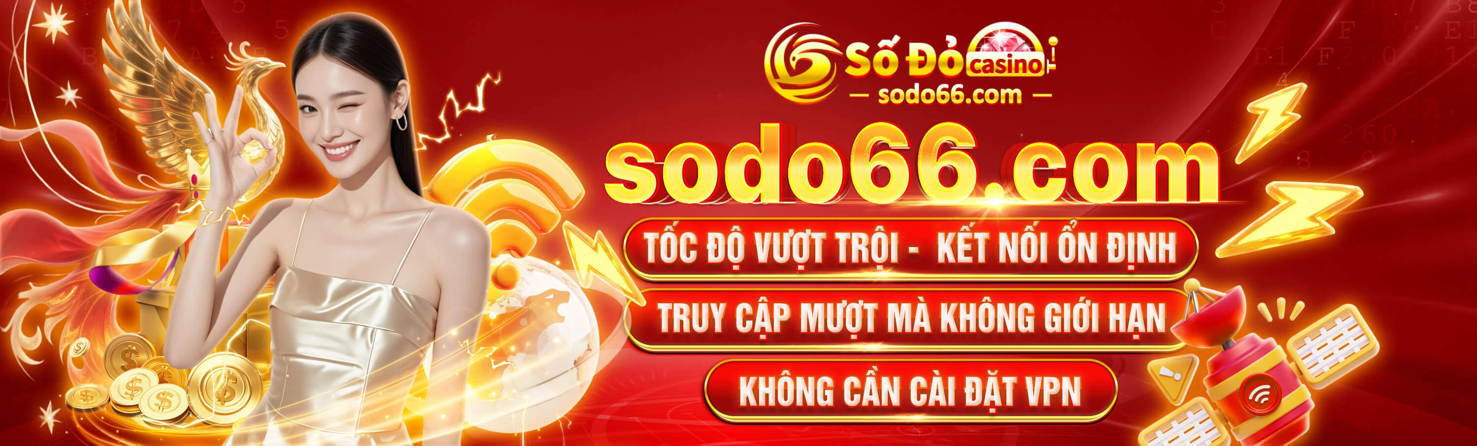 Hình ảnh giới thiệu chuyên mục và dịch vụ di động Sodo66
